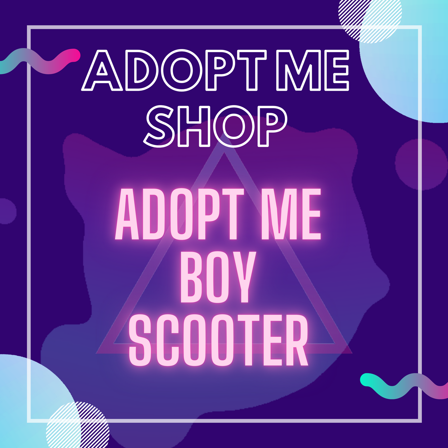 -- Adopt Me Boy Scooter --