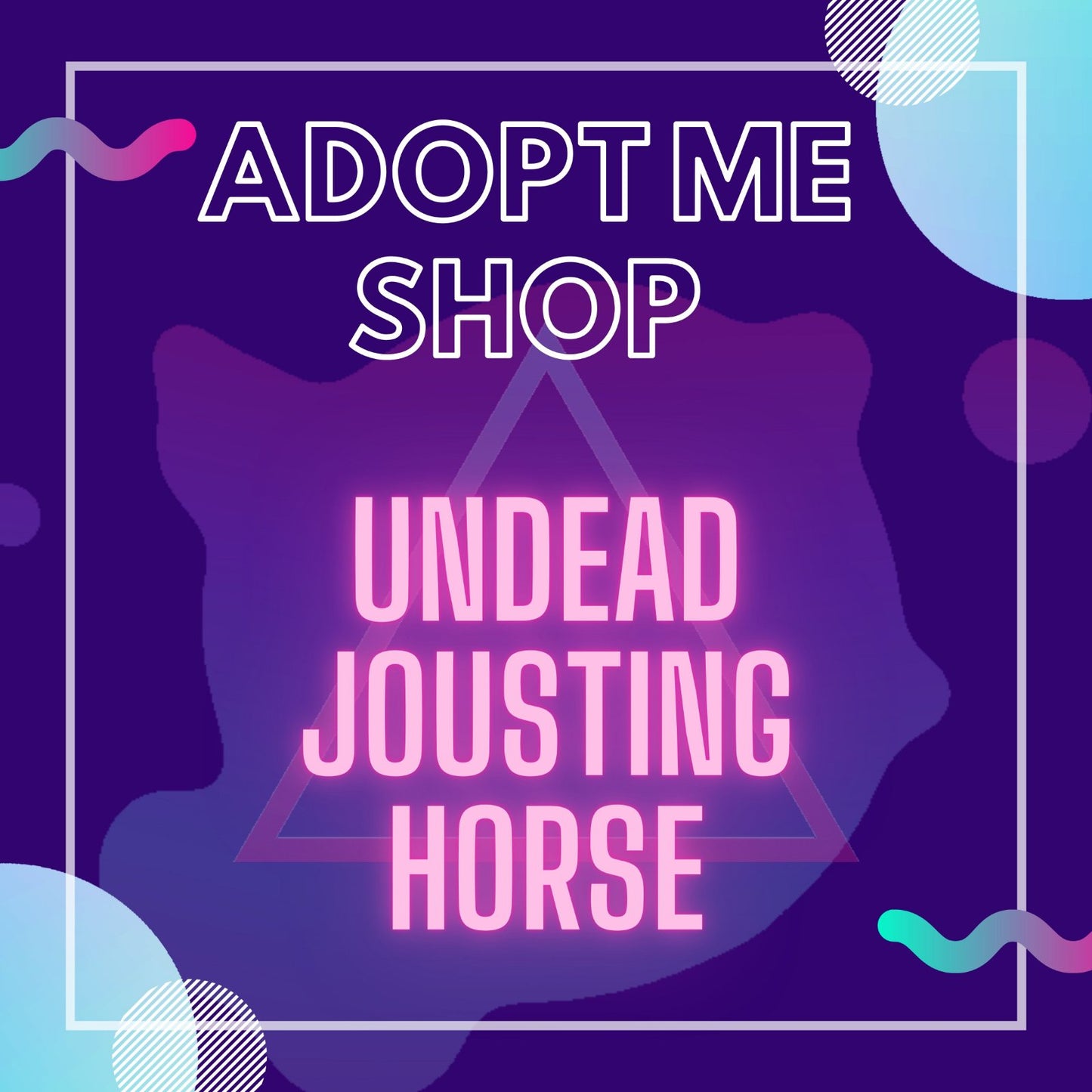 -- Undead Jousting Horse --