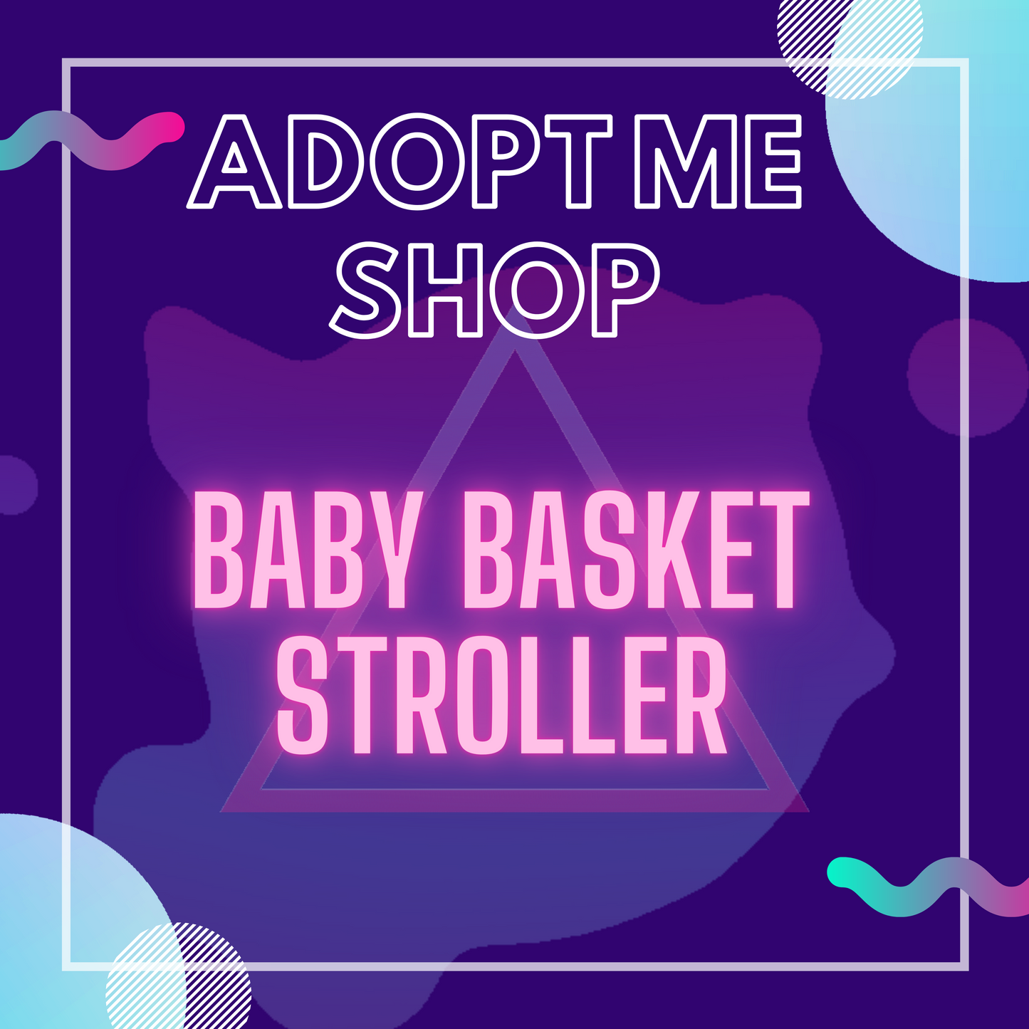 -- Baby Basket Stroller --